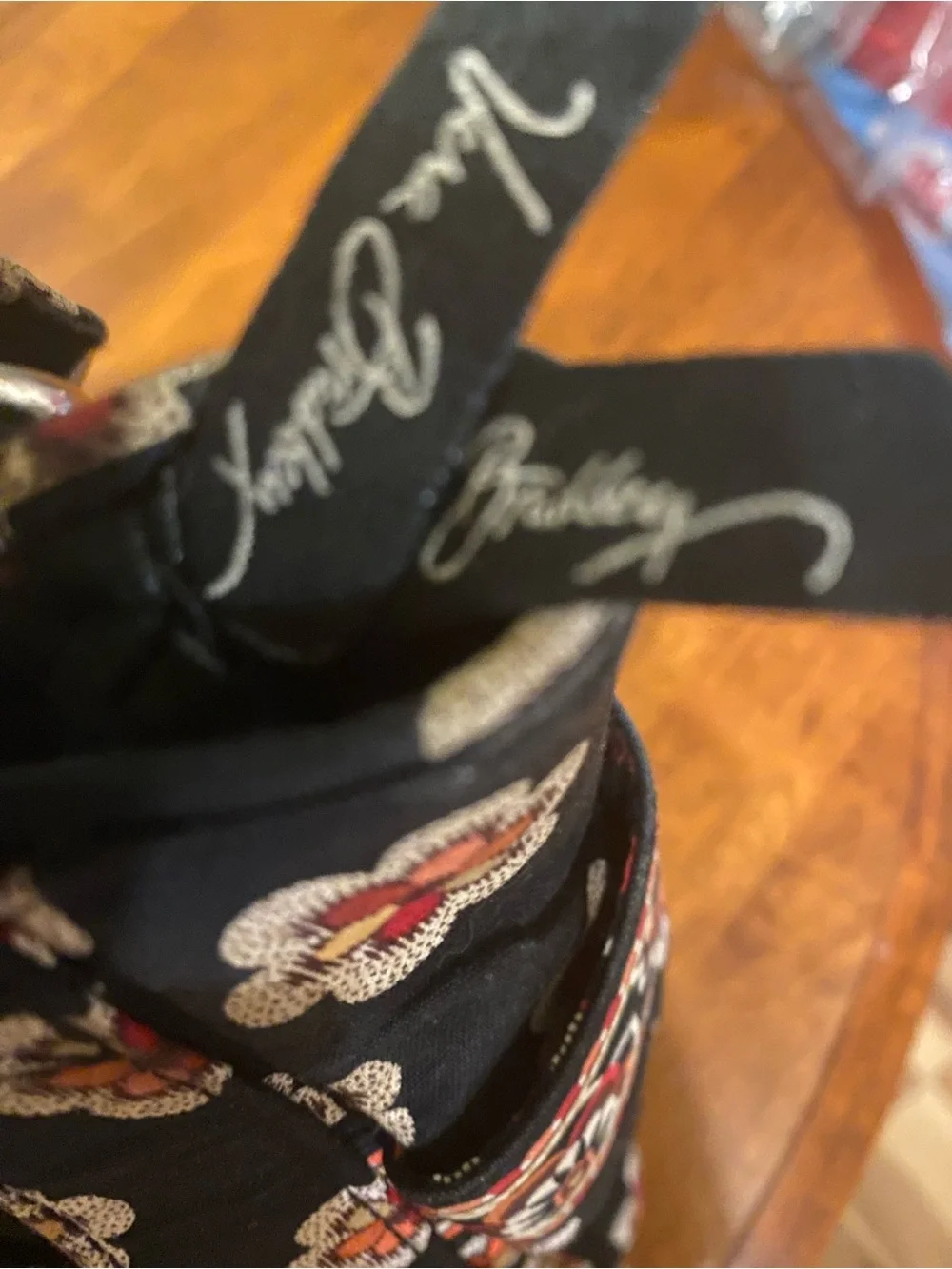 Vera Bradley quilted bag Pirouette pattern